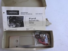 FORD Escort GL-Ghia  Einbausatz   Radio   Einbausatz