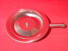 Bettpfanne mit Deckel Edelstahl 30 cm Steckbecken Schieber Bettschüssel, neuwert