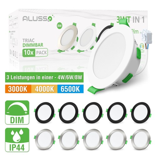 Led einbaustrahler 3watt - led, in