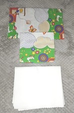 Niedliche Kinderbettwäsche für Kinder-o Stubenwagen mit Schutz-Unterlage DDR?