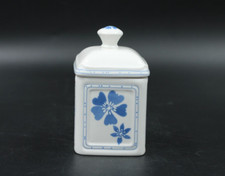 Villeroy & Boch Farmhouse Marmeladendose Dose Porzellan Blueflowers H Ø 12,5 cm