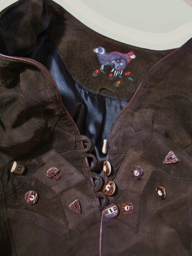 Trachtenjacke lederjacke leder - lederjacke,