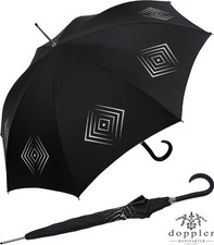 Doppler Regenschirm Stockschirm Damen Automatik Manufaktur Elegance Viereck
