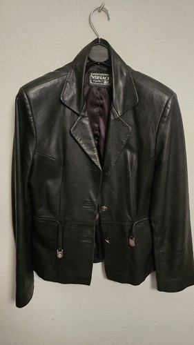 Versace classic lederjacke - v2,