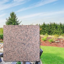 Granitplatte rot geflammt - rot,