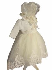 Taufkleid Gr.62 68 Baby Kleid