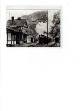 Harzquerbahn mit Dampflok am