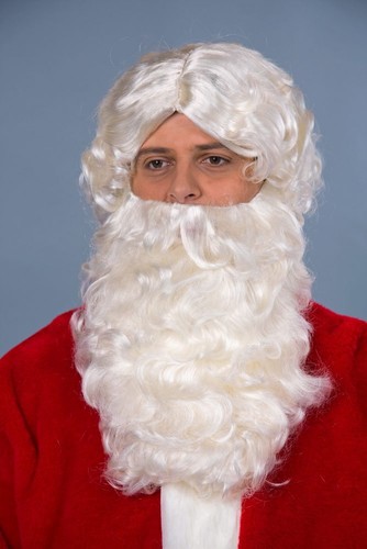 Nikolaus bart und perücke - bart,