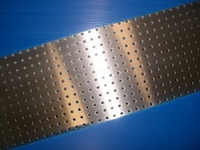 BUCHERT Edelstahl-Lochblech -Rg 4,5-15- GELÄNDERFÜLLUNG -VA- Größe+Maß-Zuschnitt