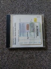 Microsoft works suite 2001 - microsoft,