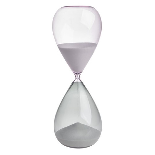 Sanduhr grau rosa minuten - sanduhr, 15