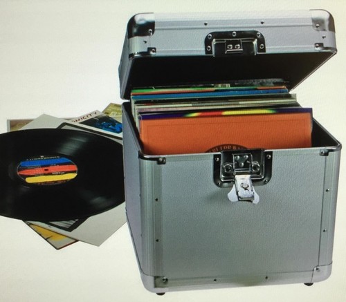 Safe schallplatten koffer - schallplatten-koffer, für