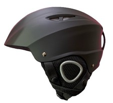 Skihelm Schwarz Größe M