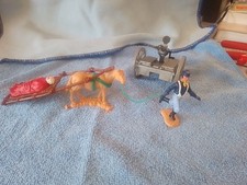 Timpo Toys Travois Nordstadler und Gatlinggun