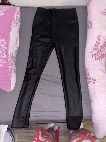 Leggins mit lederoptik - leggins,