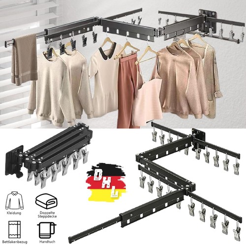 Wäscheständer wandmontage - wäscheständer,