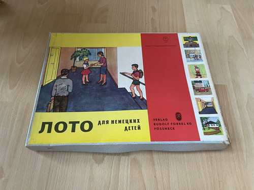 Spiel russisches bilderlotto - spiel,