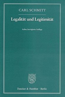 Legalität und legitimität - und,