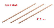 3x Schaufelstiel 115 cm