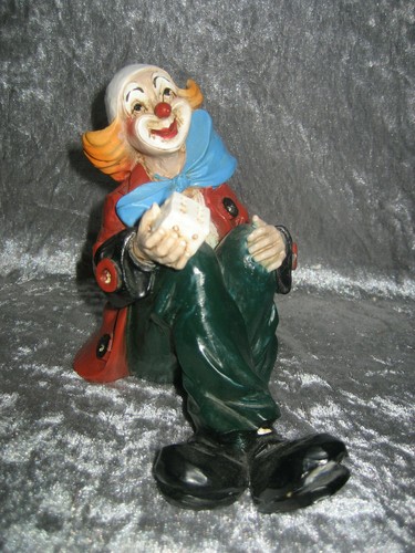 Clown made italy sitzend - made,