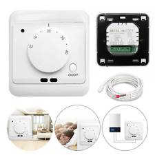 Raumthermostat Raumtemperaturregler Thermostat LED 230V Fußbodenheizung Aufputz