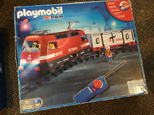 Playmobil RC Train 4010 Cargo Eisenbahn Lokomotive mit Licht OVP Vollständig