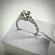 Ring aus 585er weißgold - weißgold, mit