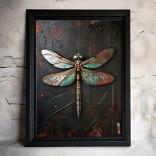 Zierliche Libelle Wandbild