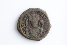 Tiberius II. Constantinus - Constantinopel- Bronze-Follis