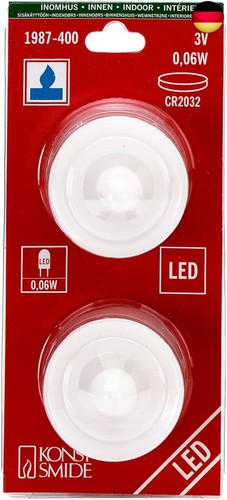 Konstsmide led teelicht 2er - konstsmide,