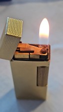 Dunhill Rollagas Feuerzeug Gold Plated (F6)