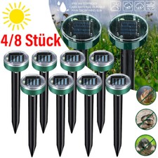 4/8-Stk Solar Maulwurfschreck