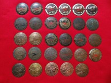 Simson Suhl AWO 425 Sport Touren Tankemblem Tank-Plaketten Konvolut 100% orig.