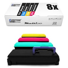 8x Toner f�r Kyocera FS-C 5100 DN, TK-540 CMYK