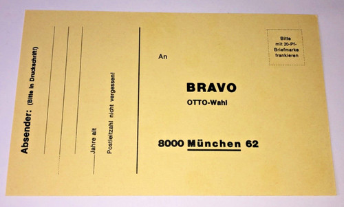 Bravo otto wahl 1967 - bravo, otto-wahl