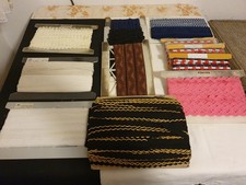 großes Konvolut Spitzen Spitzenband Borten Bordüren Besatz Zierband