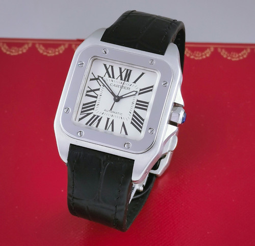 Cartier santos 100 medium - 100,