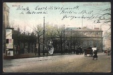 Berlin, Schloss Monbijou, Oranienburger Strasse, Ansichtskarte 1909 