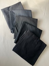 5x schwarzer Vorbinder lang -