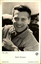 Film Kino Bühne TV Schauspieler CARLOS THOMPSON ~1950/60 Foto-AK Porträt-Photo 