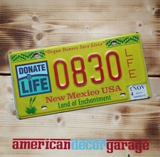 USA Nummernschild/Kennzeichen/license plate * New Mexico Donate Life* 