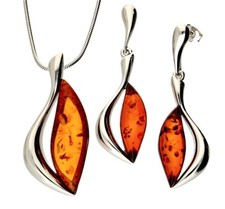 Echtes 925 Silber SCHMUCKSET