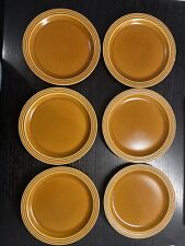 Hornsea Saffron Side Plates 17cm Vintage England Stoneware 70s Set of 6