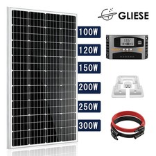 100W-300W Watt Solar Set