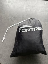 TOPTREK Abdeckung Roller Motorrad Fahrrad Wasserdicht Oxford-Gewebe Garage Black