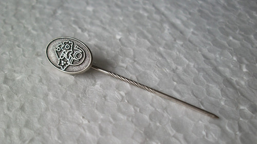Krawattennadel silber 925 - 925, mit