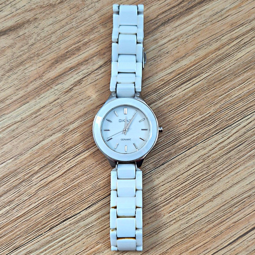 Dkny ceramic damen armbanduhr - ceramic,
