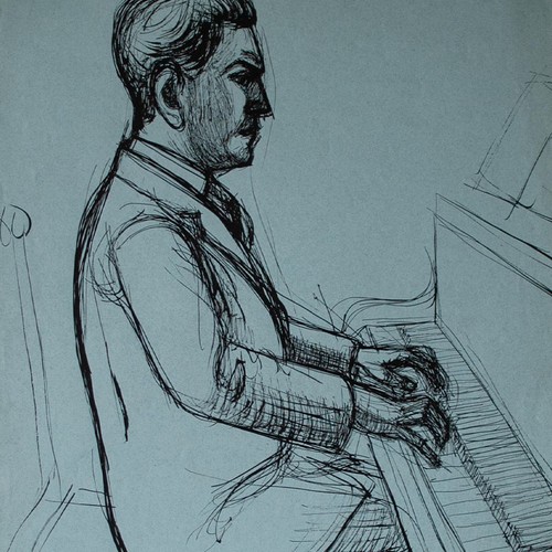 Fritz tröger männerbildnis - fritz,