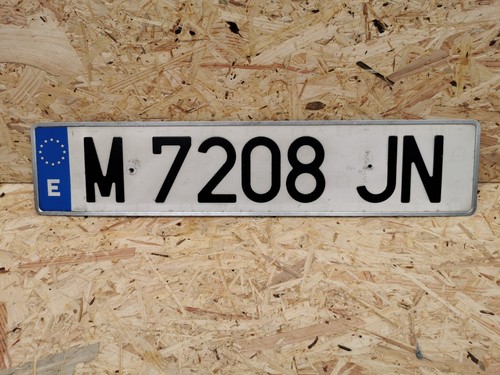 Altes nummernschild spanien - altes,