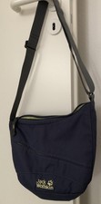 Unisex Jack-Wolfskin-Tasche Blau /Gelb